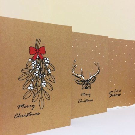 Дизайнерские новогодние открытки