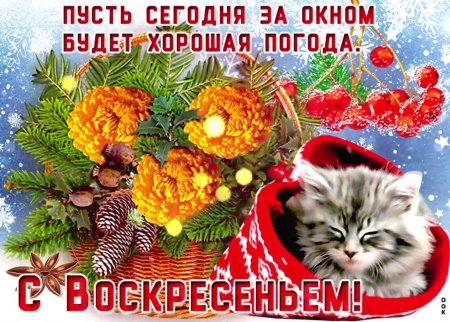 Доброго зимнего воскресенья
