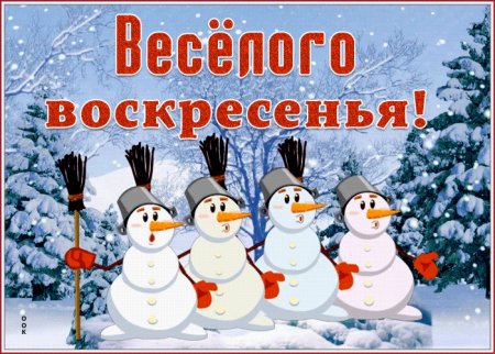 Отдичного зимгего аоскресегья