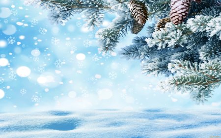 Фон для презентации зима