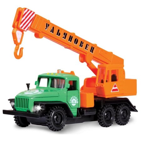 Автокран Технопарк Урал Ульяновец (CT-1282) 1:43