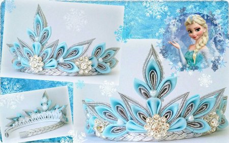Корона Эльзы из фоамирана