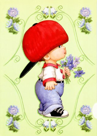 Детки художницы Ruth Morehead