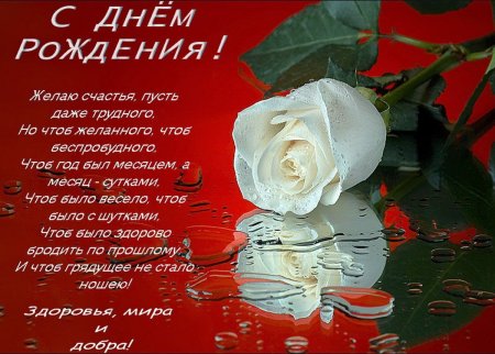 Поздравления с днём рождения открытки