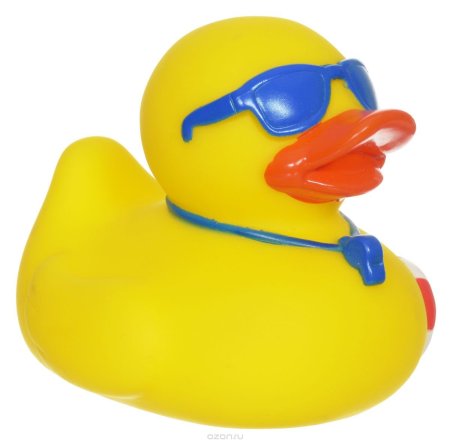 Игрушка утка в очках