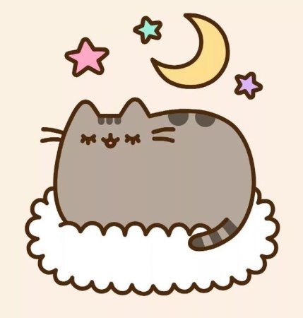 Кавайный котик Пушин