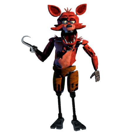 Выглядывающий Фокси из угла