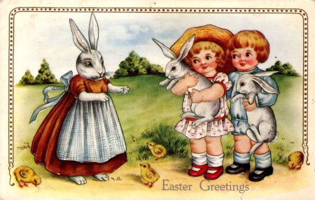 Винтажные зайчики