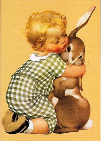 Кролик ретро