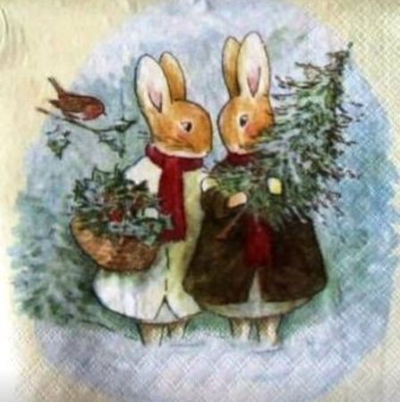 Беатрис Поттер иллюстрации Рождество