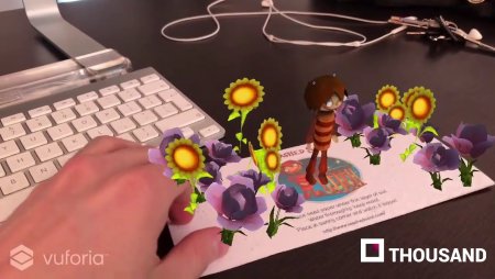 Открытка с ar дополненной реальностью