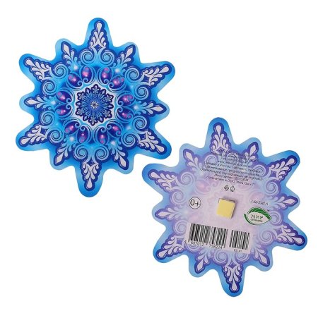 Снежинки на липучках