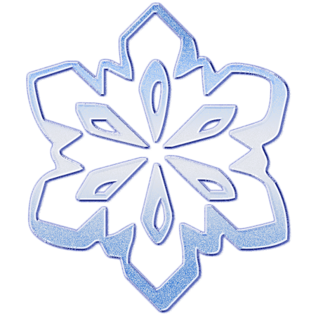 Цветные снежинки для вырезания