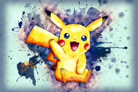 Алмазная мозаика Пикачу