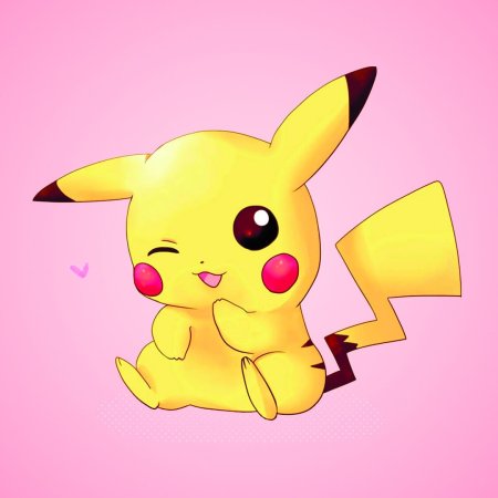 Пикачу подмигивает