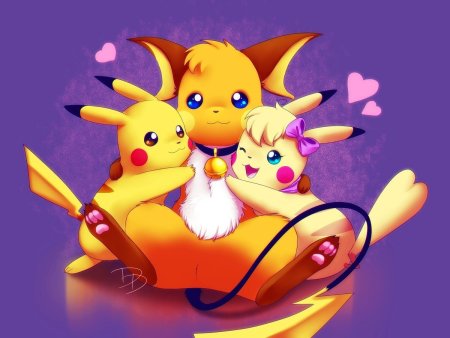 Пикачу и Райчу и Пикачу