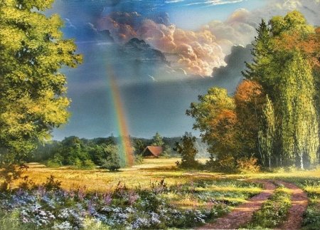 Сергей Ковальчук Пейзажная живопись гроза