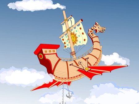 Летучий корабль ЦПКИО Курган