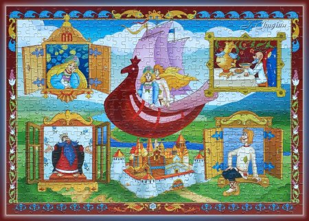 Пазл Castorland Летучий корабль (b-pu50195), 500 дет.