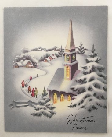 Латышские Рождественские открытки