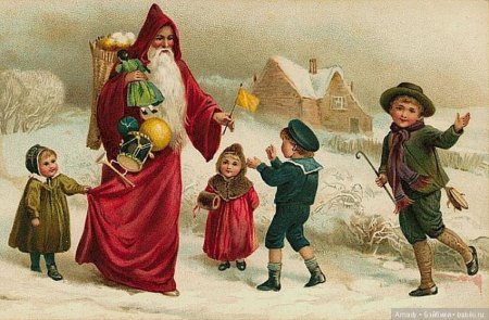 Рождественская открытка