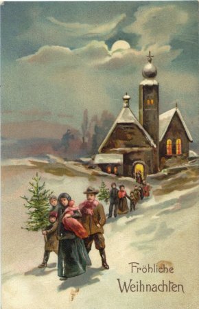 Рождественские открытки вермахта