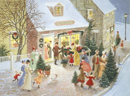 Charlotte Joan Sternberg новый год картины