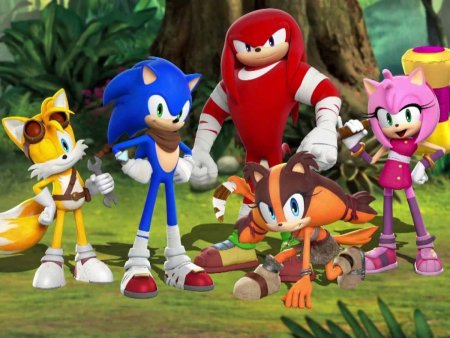 Соник бум мультик