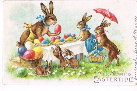 Немецкая Пасха заяц