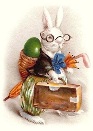 Кролики для декупажа