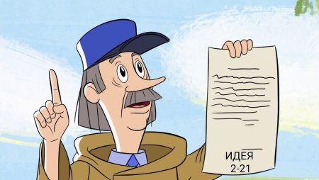 Печкин с письмом