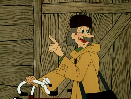 Простоквашино мультфильм почтальон Печкин