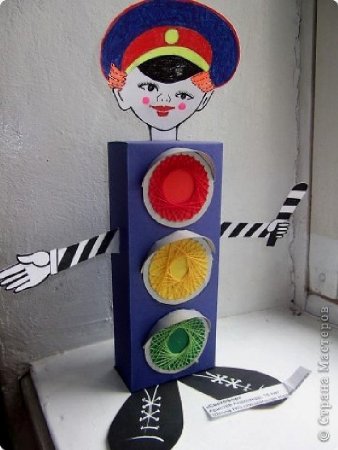 Поделки на тему ГИБДД