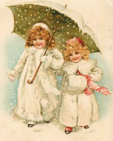 Винтажные открытки с новым годом