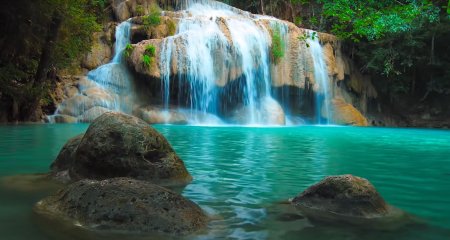 Релакс водопад