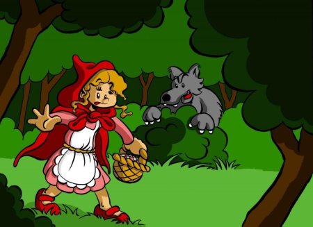 Красная шапочка иллюстрации