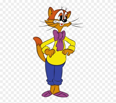 Персонажи мультфильма кот Леопольд