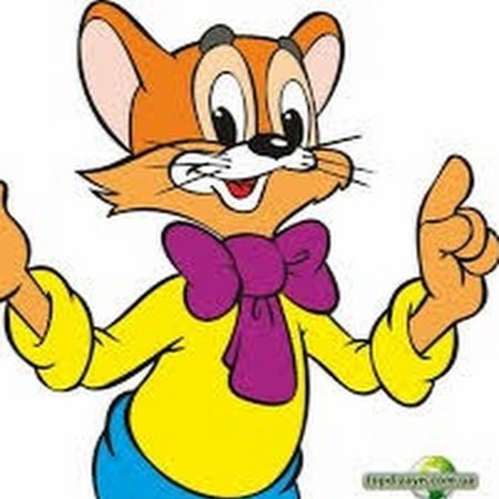 Кот Леопольд лицо