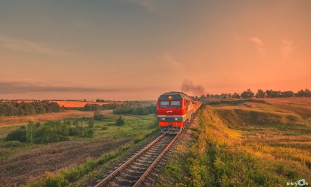 Железная дорога пейзаж