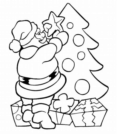 Раскраска. Новый год