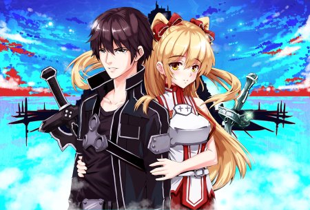 Кирито и Асуна 4к