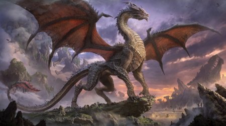 Красивый дракон