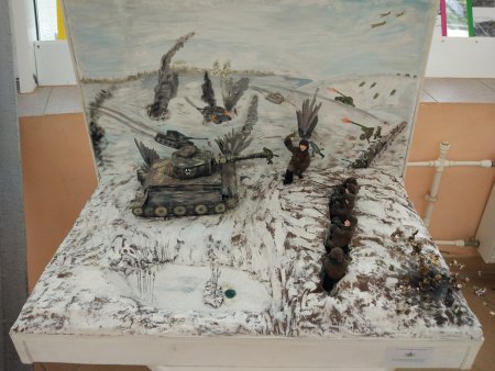 Макет ко Дню Победы