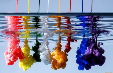 Смесь красок