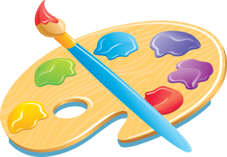 Палитра красок для детей