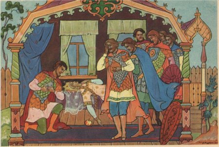 Пушкин а.с. "сказка о мёртвой царевне и семи богатырях"