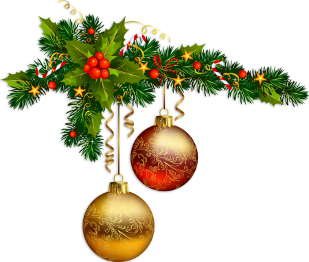 Новогодняя ветка