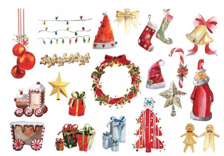 Рождественские атрибуты