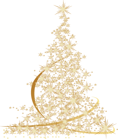 Новогодние элементы прозрачные