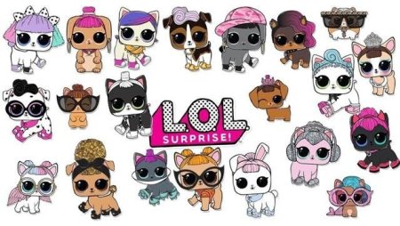 Бумажные питомцы ЛОЛ